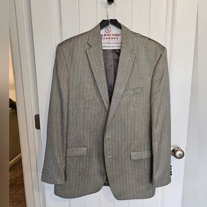 Men's RALPH LAUREN Gray Blazer 48 L